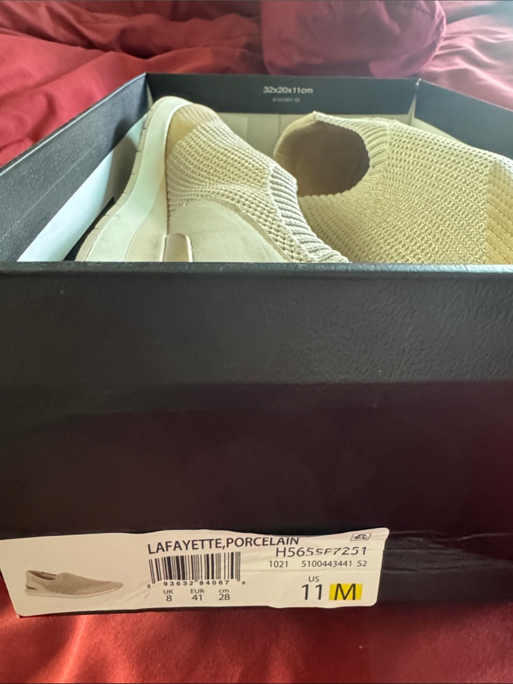Naturalizer Porcelain Knit Slip-On Sneakers - Porcelain
